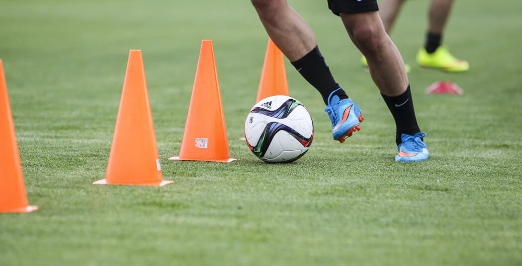Entraînement de football